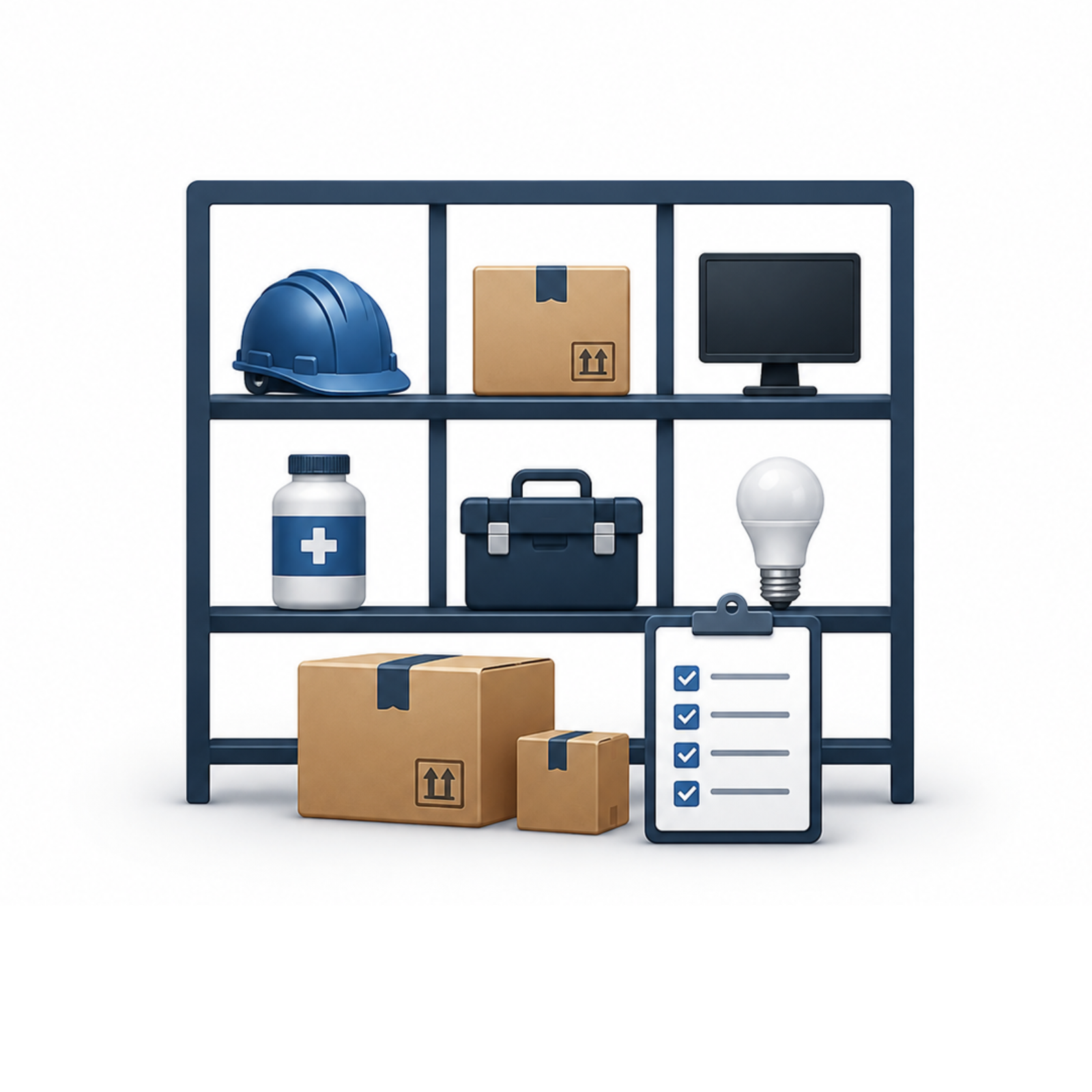 Multi-category supply icon