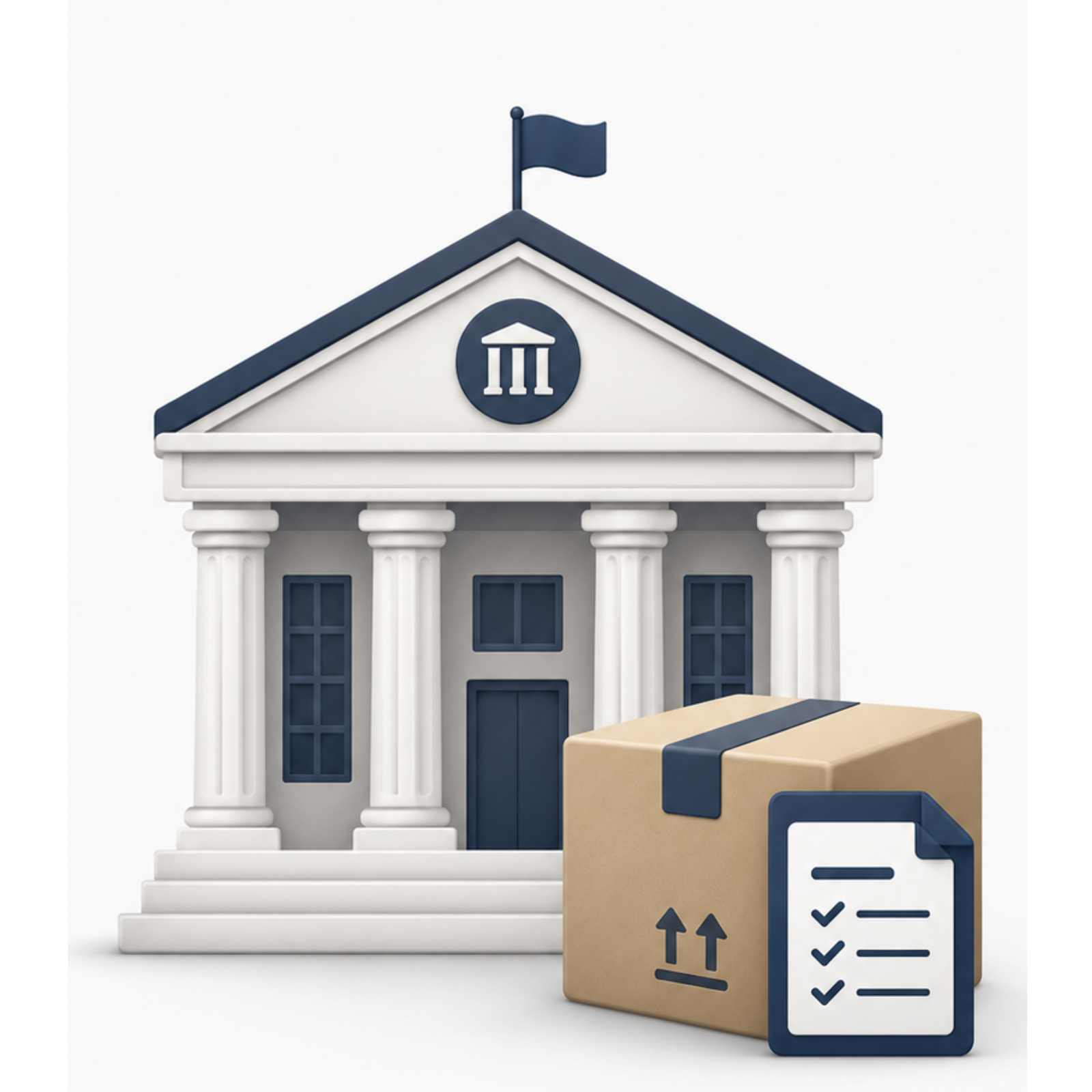 Government procurement icon