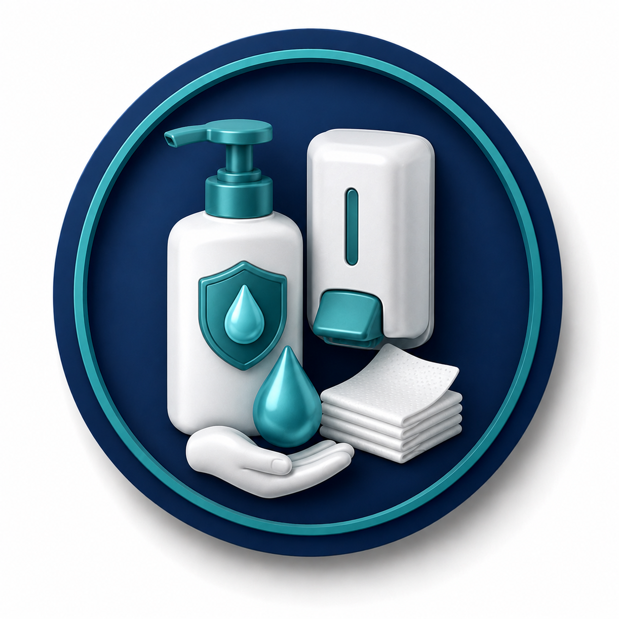Sanitizers and Hygiene Products icon